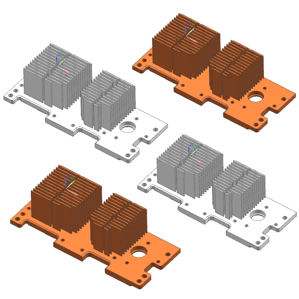 aluminum VS copper heatsink