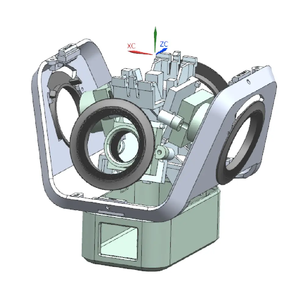 CNC machining techniques, Multi-cameras Device Model