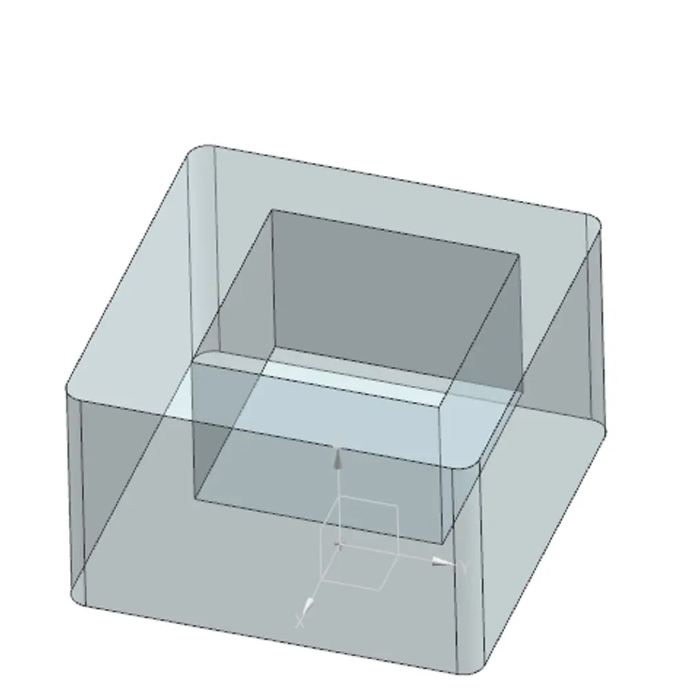 Vacuum casting techniques, sharp angle design